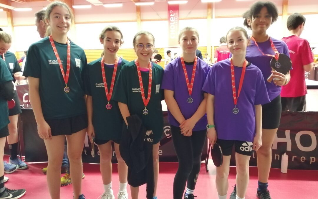 Les benjamines qualifiées pour le championnat de France!