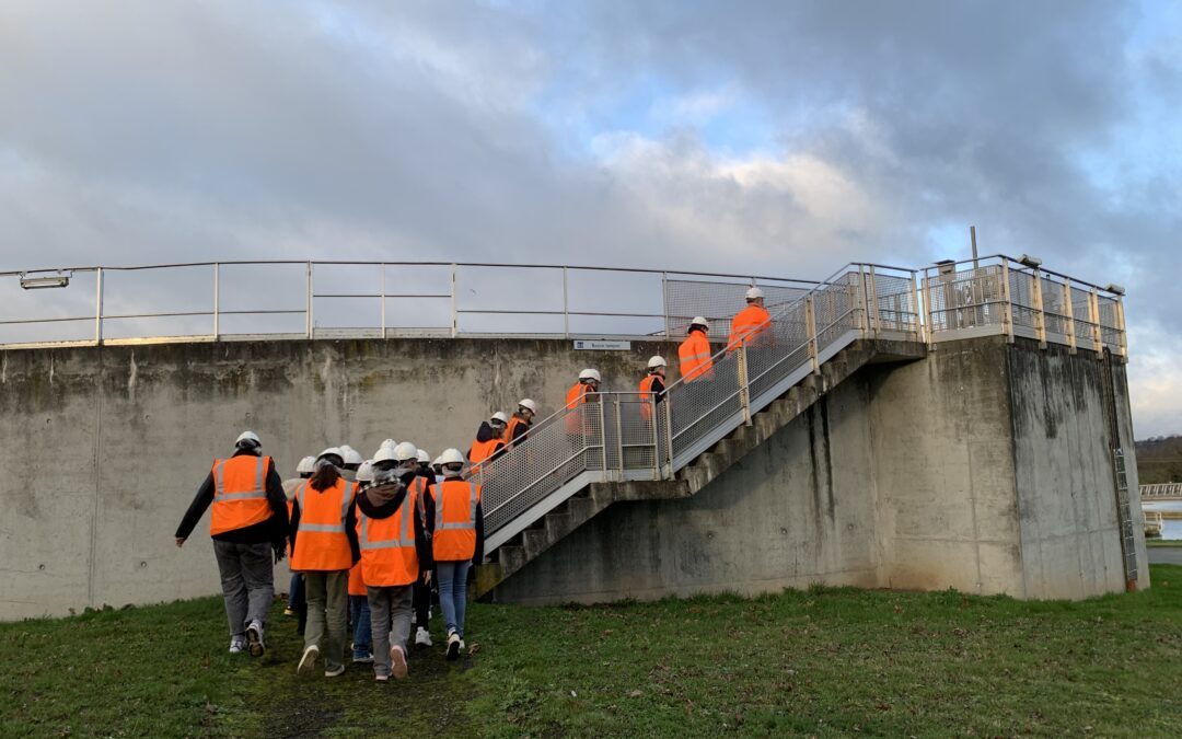 Visite de la station d’épuration