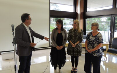 Français et Allemands reçus à la mairie de Cholet